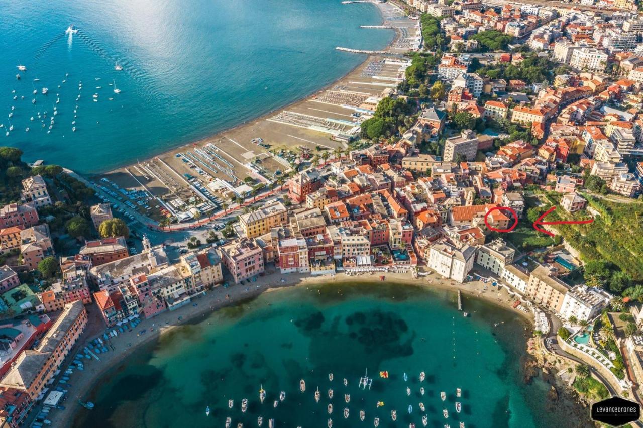 Appartamento La Baia Del Silenzio Sestri Levante Bagian luar foto